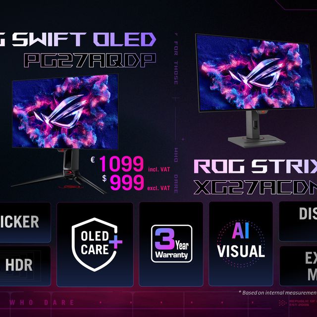 Rog Oled Monitor   One Pager